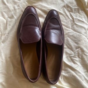 Everlane modern loafers in burgundy 8.5